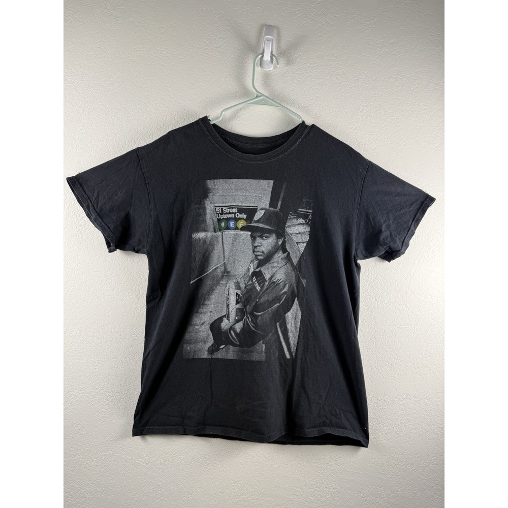 Ice Cube 51st Street Uptown T Shirt Black Rap Hip Hop Graphic Tee Mens M Music